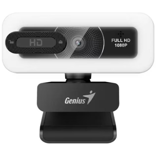 CAMERA WEB GENIUS  senzor 1080p Full-HD cu rezolutie video 1920x1080, FaceCam Light, microfon, fix focus, 75 grade view, cablu 1.5m, black 
