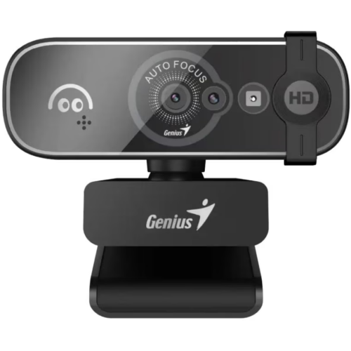 CAMERA WEB GENIUS  senzor 1080p Full-HD cu rezolutie video 1920x1080, FaceCam Open, microfon, auto focus, 82 grade view, cablu 1.5m, black 