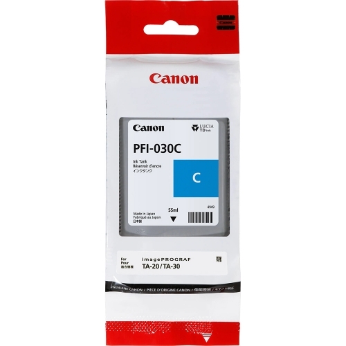 Cartus cerneala Canon PFI-030C Cyan - 3490C001AA