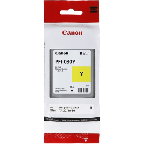 Cartus cerneala Canon PFI-030Y Yellow - 3492C001AA