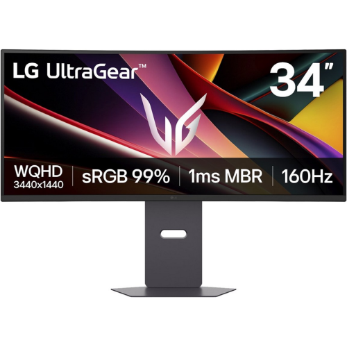 Monitor LED Curbat LG UltraGear 34G600A-B, 34 inch, 3440 x 1440 pixeli, 1 ms, Black