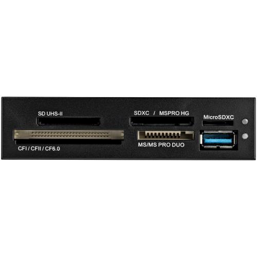 Card Reader intern Startech 35FCREADBU3 SD/Micro SD/CF/Memory Stick, USB 3.0, Black