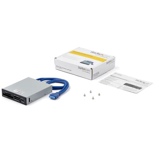 Card Reader intern Startech 35FCREADBU3 SD/Micro SD/CF/Memory Stick, USB 3.0, Black
