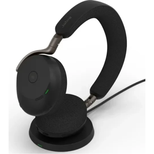 Jabra Evolve3 75, MS, Link390c, Black, WLC Chrg