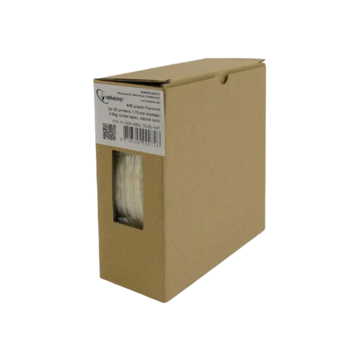 Filament Gembird 3DP-ABS1.75-02-NAT, ABS, 1.75 mm, 0.6 kg, White
