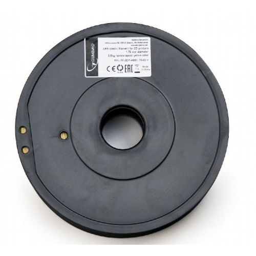 Filament Gembird 3DP-ABS1.75-02-Y, ABS, 1.75mm, 0.6kg, Yellow