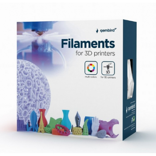 Filament Gembird 3DP-ABS3-01-R, 3mm, 1kg, Red
