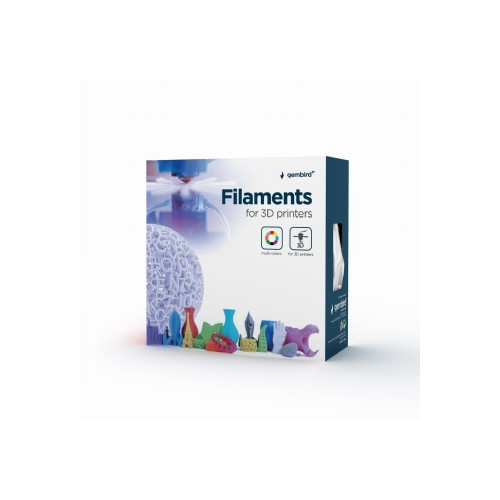 Filament Gembird 3DP-PLA3-01-G, PLA, 3 mm, 1 kg, Green