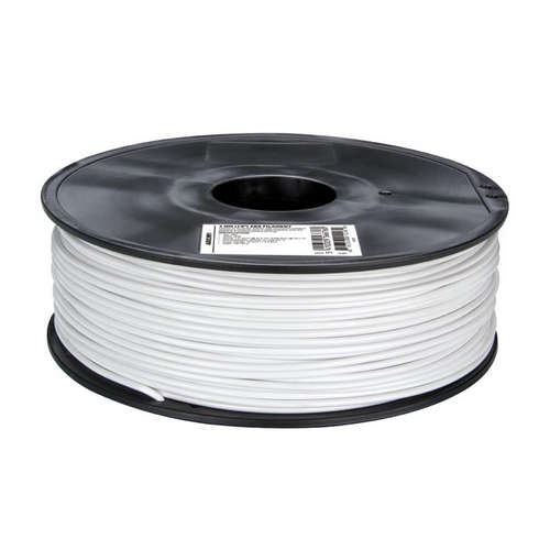 Filament Gembird 3DP-PLA3-01-W, PLA, 3 mm, 1 kg, White