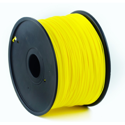 Filament Gembird 3DP-PLA3-01-Y, PLA, 3 mm, 1 kg, Yellow