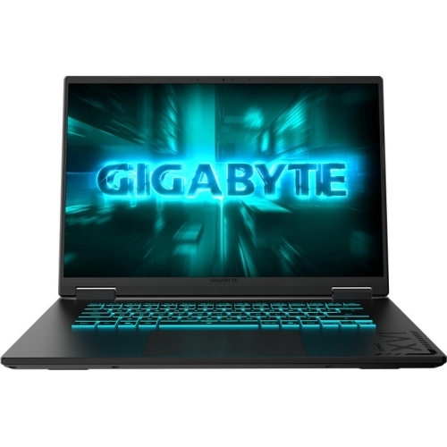 Laptop Gigabyte A16 3THK3EE894SD, AMD Ryzen 7 260, 16 inch, RAM 16GB, SSD 1TB, nVidia GeForce RTX 5050 8GB, No OS, Black Steel