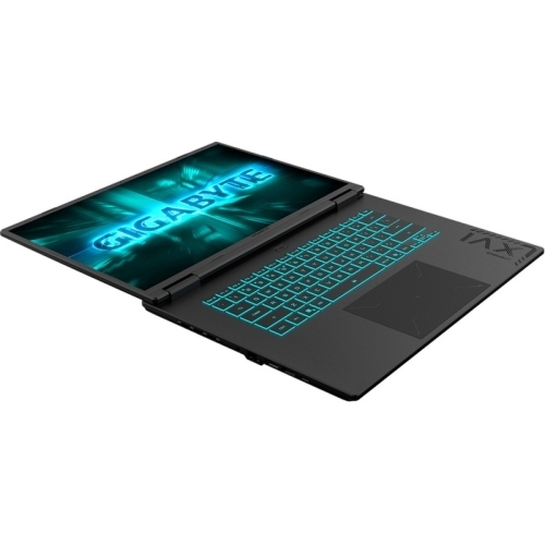 Laptop Gigabyte A16 3THK3EE894SD, AMD Ryzen 7 260, 16 inch, RAM 16GB, SSD 1TB, nVidia GeForce RTX 5050 8GB, No OS, Black Steel