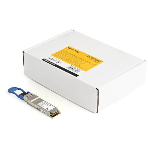 Transceiver Startech QSFP+ 40GB 40G-QSFP-LR4-ST, 1330 nm, Single-Mode, DDM, 10 km, Duplex LC