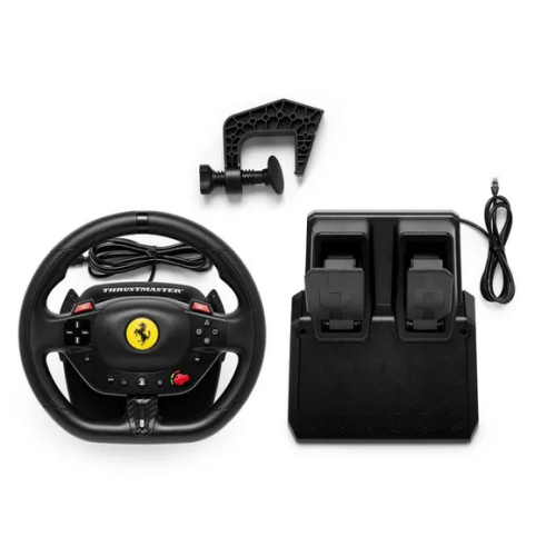 Volan Thrustmaster T98P Ferrari 296GTB, Black-Red