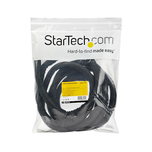 Organizator cabluri Startech WKSTNCM2, Black