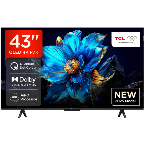 QLED TV 4K 43''(108 cm) TCL 43P7K