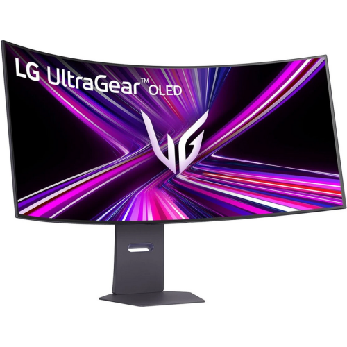 Monitor OLED Curbat LG UltraGear 45GX950A-B, 45 inch, 5120 x 2160 pixeli, 0.03 ms GTG, Black
