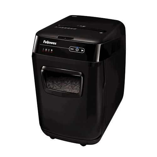 Distrugator automat de documente Fellowes AutoMax 200C, Black