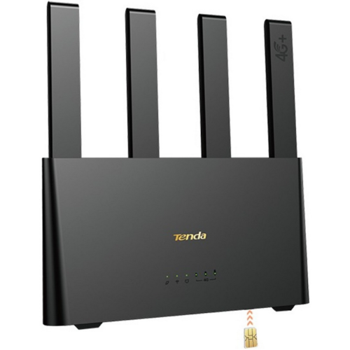 ROUTER Tenda wireless AC1200 Dual-Band Wi-Fi 4G+ LTE. nano-SIM slot, 2 porturi 10/100/1000Mbps, antena externa x 4 