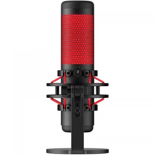 Microfon HP HyperX QuadCast, Black-Red