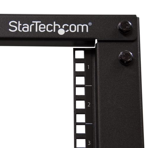 Suport rack Startech 4POSTRACK8U, 8U, Black