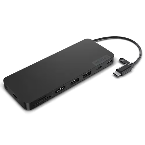 Docking Station Lenovo USB-C Slim Travel Dock, Eclipse Black