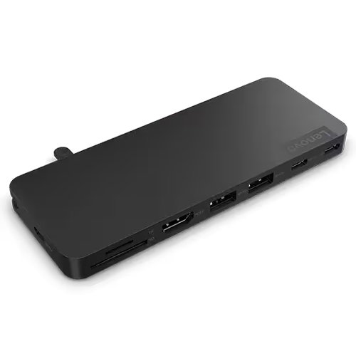Docking Station Lenovo USB-C Slim Travel Dock, Eclipse Black