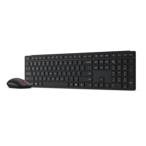 Kit Lenovo Multi-Mode Pro Combo - Tastatura, Bluetooth/USB Wireless, Black + Mouse Optic, Bluetooth/USB Wireless, Eclipse Black