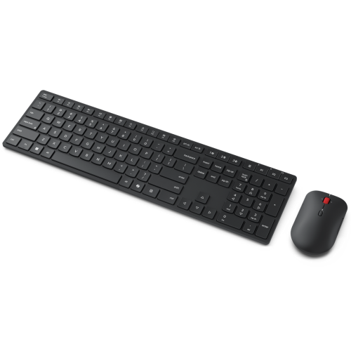 Kit Lenovo Multi-Mode Pro Combo - Tastatura, Bluetooth/USB Wireless, Black + Mouse Optic, Bluetooth/USB Wireless, Eclipse Black