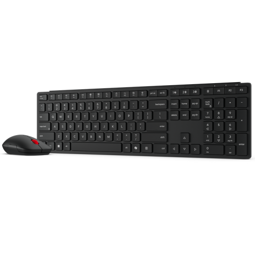 Kit Wireless Lenovo Multi-Mode Pro Combo - Tastatura, USB Wireless/Bluetooth, Eclipse Black + Mouse Optic, USB Wireless/Bluetooth, Eclipse Black