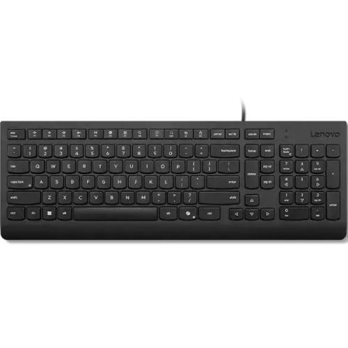 Tastatura Lenovo Essential Wired Keyboard, USB-A, Black