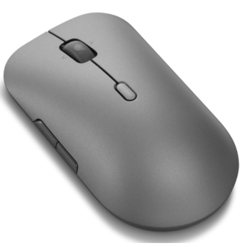 Mouse Optic Lenovo Multi-Mode Pro Plus 6050, USB Wireless/Bluetooth, Luna Grey 