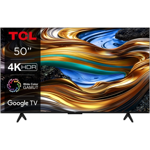 Televizor LED TCL Smart 50P755 Seria P755, 50 inch, Ultra HD 4K, Black