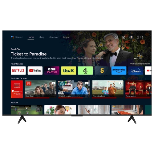 Televizor LED TCL Smart 50P755 Seria P755, 50 inch, Ultra HD 4K, Black