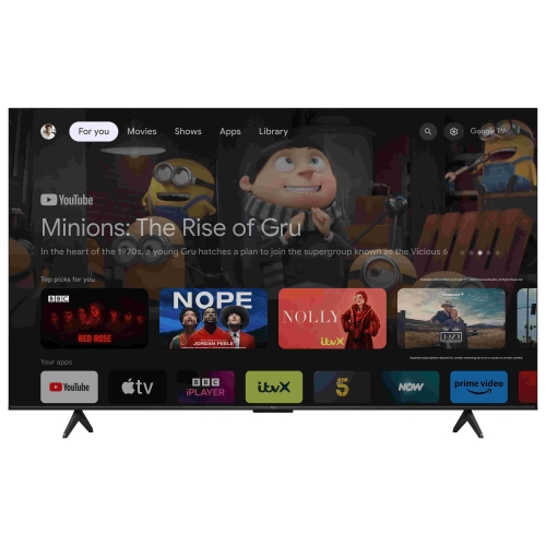 Televizor LED TCL Smart 50P755 Seria P755, 50 inch, Ultra HD 4K, Black