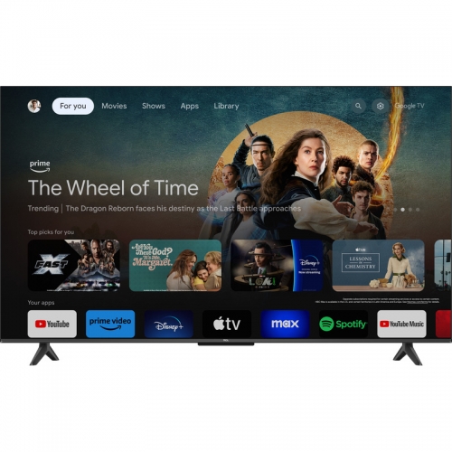 Televizor LED TCL Smart 50V6B Seria V6B, 50inch, Ultra HD 4K, Black