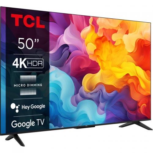Televizor LED TCL Smart 50V6B Seria V6B, 50inch, Ultra HD 4K, Black