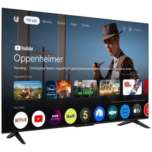 Televizor LED TCL Smart 50V6C Seria V6C, 50 inch, Ultra HD 4K, Black