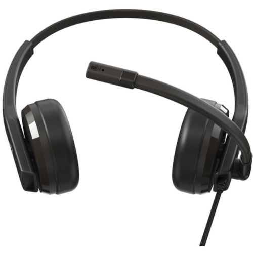 CREATIVE HS-230 Office Headset w/Noise-cancelling Mic, 3.5 mm AUX, USB Adapter