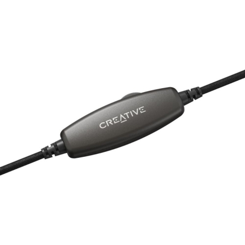 CREATIVE HS-230 Office Headset w/Noise-cancelling Mic, 3.5 mm AUX, USB Adapter