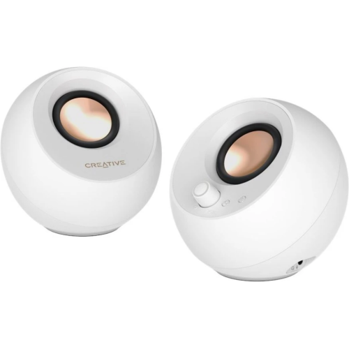 CREATIVE PEBBLE PRO 2.0 Speakers - white