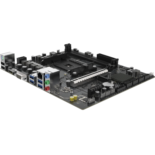 Placa de baza Sapphire A520M-E, AMD A520, Socket AM4, mATX