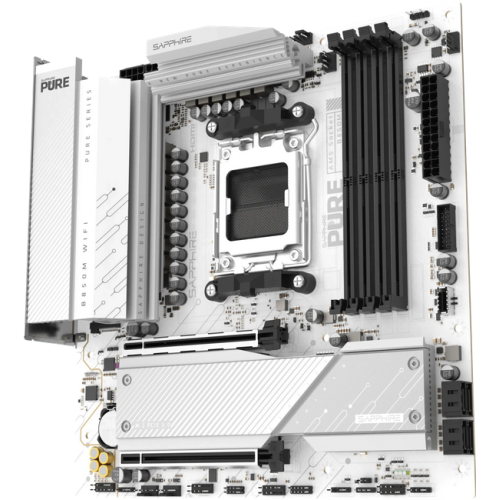 Placa de baza Sapphire PURE B850M WIFI, AMD B850, Socket AM5, mATX