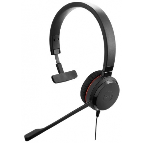 Casca cu microfon Jabra Evolve 30 II Mono Microsoft Teams, 3.5mm jack/USB-C/A, Black