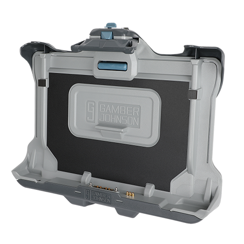 Cradle auto Getac Gamber Johnson 7160-1247-00 pentru Tableta A140, Black-Grey