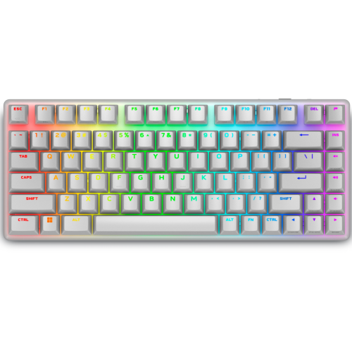 Tastatura Wireless Dell Alienware Pro, RGB LED, Bluetooth/USB Wireless/USB, Lunar Light