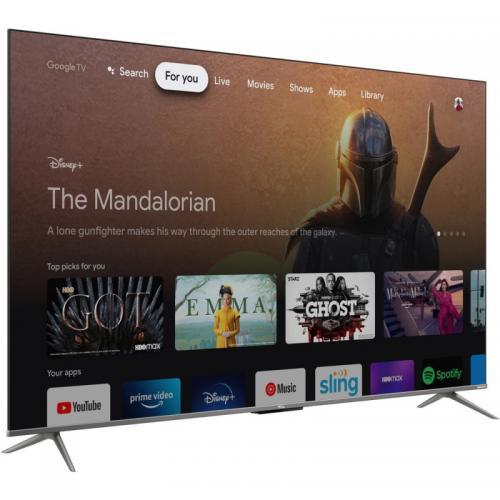 Televizor QLED TCL Smart 55C635 Seria C635, 55inch, Ultra HD 4K, Black