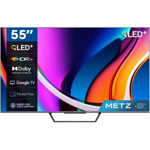 Televizor QLED METZ Smart 55MQE7600Y Seria MQE7600, 55 inch, Ultra HD 4K, Black