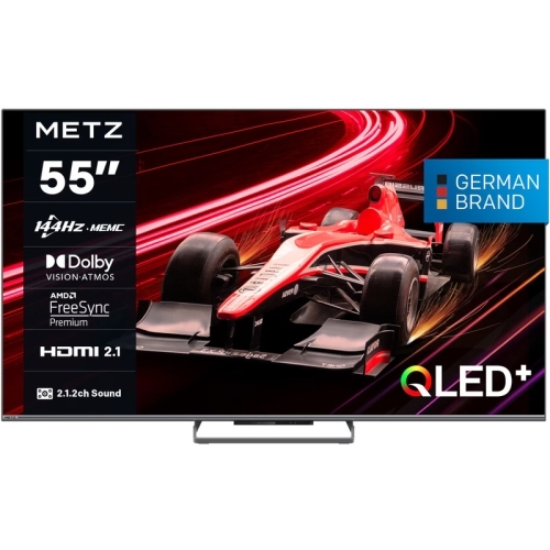 Televizor QLED METZ Smart 55MQE8000Z Seria MQE8000, 55 inch, Ultra HD 4K, Black