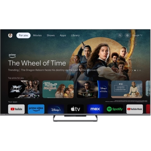 Televizor QLED METZ Smart 55MQE8000Z Seria MQE8000, 55 inch, Ultra HD 4K, Black